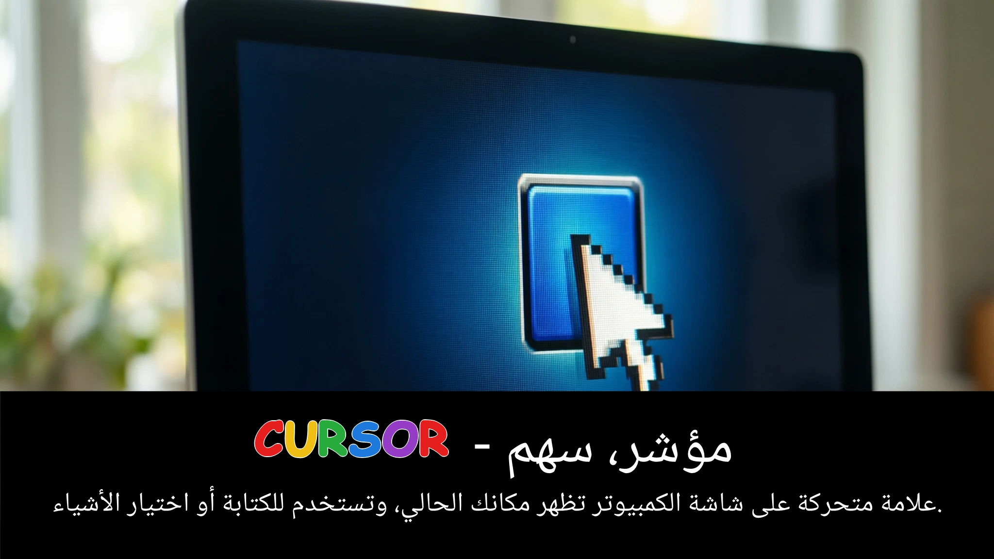 Arabic Illustration for cursor